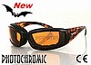 Invader, Tortoise Shell Frame Orange Photochromic Sunglasses, by Bobster